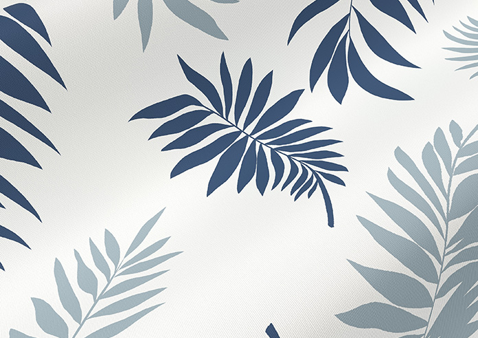Canopy, Mid Blue - Roller Blind - Image 4